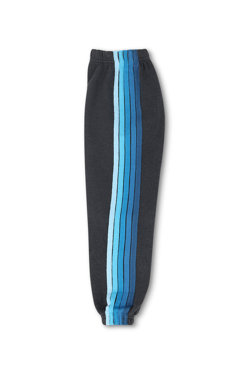 KID'S 5 STRIPE SWEATPANTS - CHARCOAL // BLUE