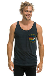 MEN'S AVIATOR NATION TANK - CHARCOAL