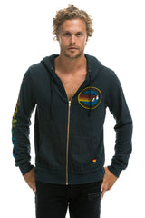 AVIATOR NATION HOODIE - CHARCOAL