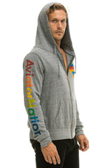 AVIATOR NATION HOODIE - HEATHER GREY