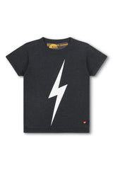 KID'S BOLT TEE - CHARCOAL