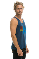 MEN'S LOGO TANK - NAVY