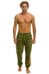 5 STRIPE SWEATPANTS - CAMO