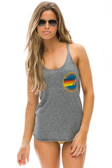 AVIATOR NATION TANK - HEATHER GREY