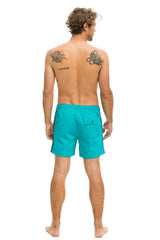 MEN'S 5 STRIPE FLEX SHORTS - JADE
