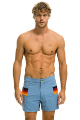 MEN'S HORIZONTAL 5 STRIPE FLEX SHORTS - ISLANDA