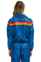 5 STRIPE WINDBREAKER - SNORKEL BLUE