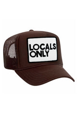 LOCALS ONLY VINTAGE TRUCKER HAT