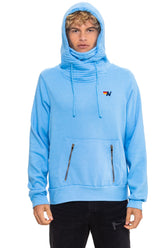 NINJA PULLOVER HOODIE - SKY