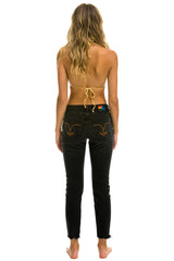 MID RISE SLIM SURFER JEAN - VINTAGE BLACK