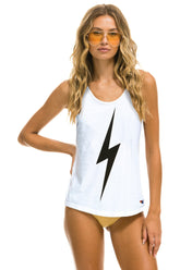 MEN'S BOLT TANK - WHITE