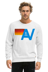 LOGO SWEATSHIRT - WHITE