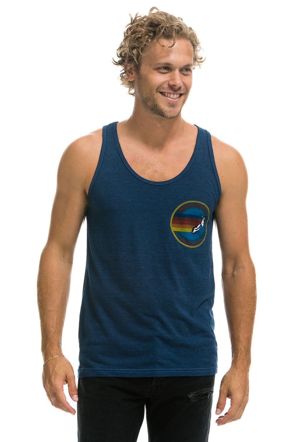 MEN'S AVIATOR NATION TANK - NAVY