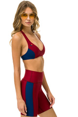 SPEED 6IN HI-RISE BIKER SHORT - BLAZE