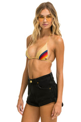 HI RISE ROCKER JEAN SHORTS - VINTAGE BLACK