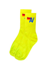 LOGO SOCK - NEON YELLOW