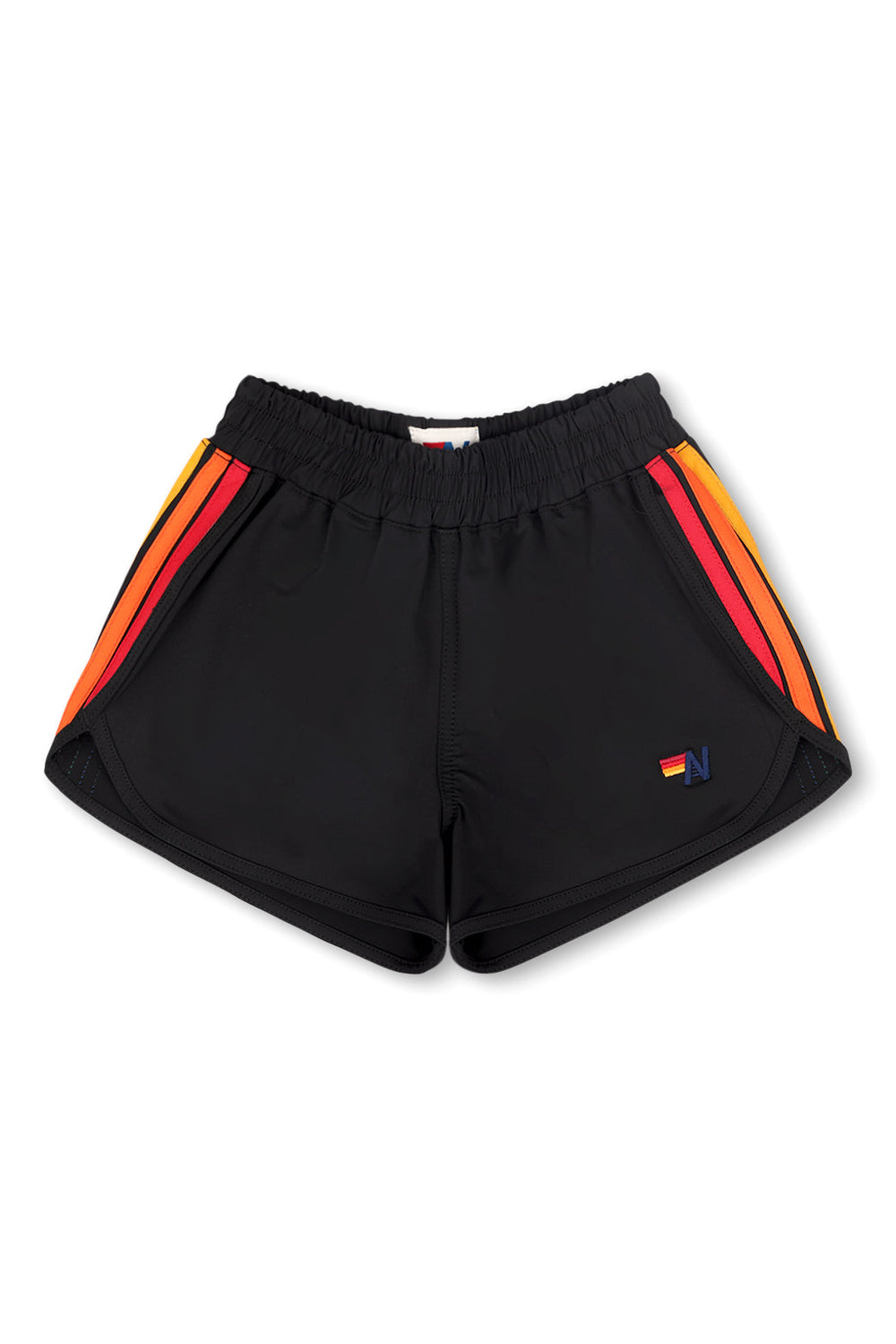 5 STRIPE KIDS FLEX JOGGER SHORT - BLACK