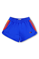 5 STRIPE KIDS FLEX JOGGER SHORT - PARROT