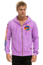 AVIATOR NATION HOODIE - NEON PURPLE