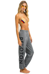 PELOTON 2024 5 STRIPE SWEATPANTS - HEATHER