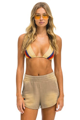 ESSENTIAL POCKET CLUB SHORTS - FADED TAN