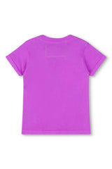 KID'S AVIATOR NATION TEE - NEON PURPLE