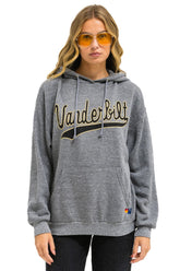 VANDERBILT COMMODORES PULLOVER HOODIE RELAXED - HEATHER GREY