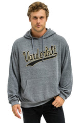 VANDERBILT COMMODORES PULLOVER HOODIE RELAXED - HEATHER GREY