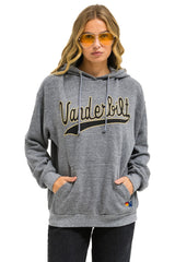 VANDERBILT COMMODORES PULLOVER HOODIE RELAXED - HEATHER GREY