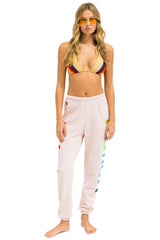 AVIATOR NATION 2 SWEATPANTS - LIGHT PINK