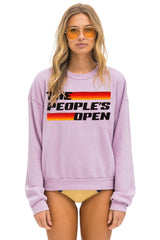 WM PHOENIX OPEN 2025 CREW SWEATSHIRT - MAUVE