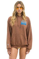 PALM TREE FESTIVAL ASPEN 2025 PULLOVER HOODIE RELAXED - BROWN