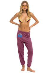 PALM TREE FESTIVAL ASPEN 2025 UNISEX SWEATPANTS - BERRY