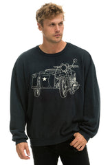 GARDEN STATE CONCERT CREW SWEATSHIRT RELAXED - CHARCOAL