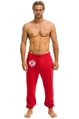 RED SOX UNISEX SWEATPANTS - RED