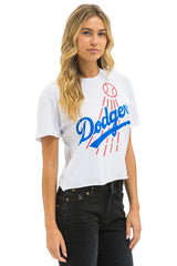 LOS ANGELES DODGERS BOYFRIEND TEE - WHITE