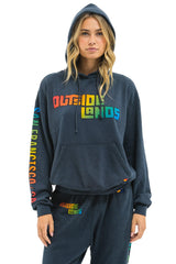 OUTSIDE LANDS 2025 RELAXED PULLOVER HOODIE - CHARCOAL