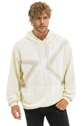 BLAZE PULLOVER HOODIE RELAXED - VINTAGE WHITE // VINTAGE WHITE