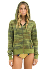 BOLT HOODIE - CAMO // NEON PINK