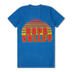 PALM TREE FEST NAPA 2025 CREW TEE SHIRT - ADVENTURE BLUE