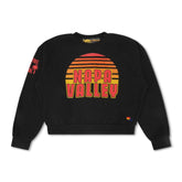 PALM TREE FEST NAPA 2025 CREW SWEATSHIRT RELAXED - BLACK
