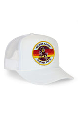 ASU X AVIATOR NATION VINTAGE LOW RISE TRUCKER - WHITE