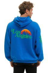LOS ANGELES WINE & FOOD 2025 PULLOVER HOODIE RELAXED - ADVENTURE BLUE