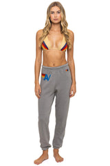 LOGO SWEATPANTS - SLATE