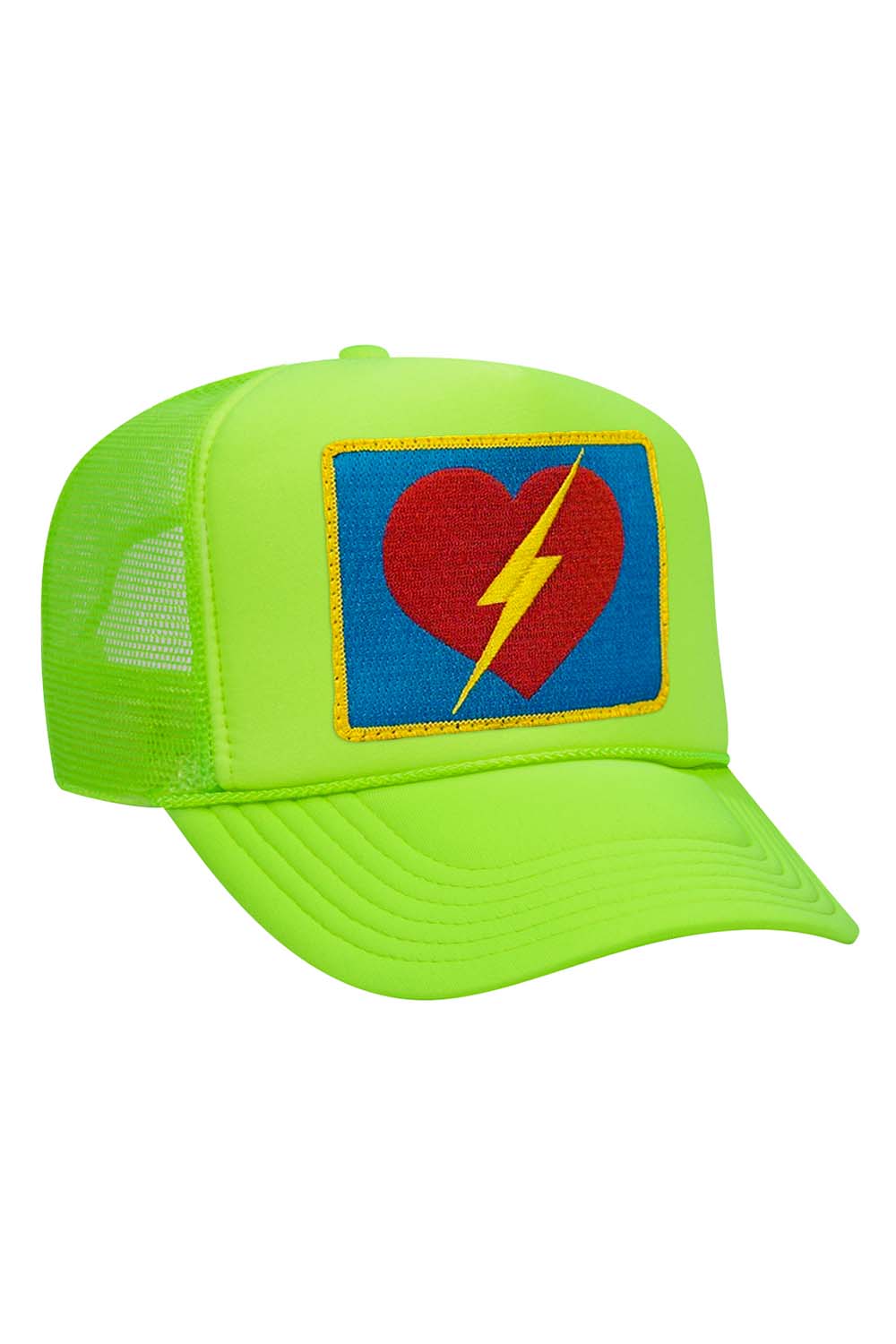 VINTAGE BOLT HEART TRUCKER HAT
