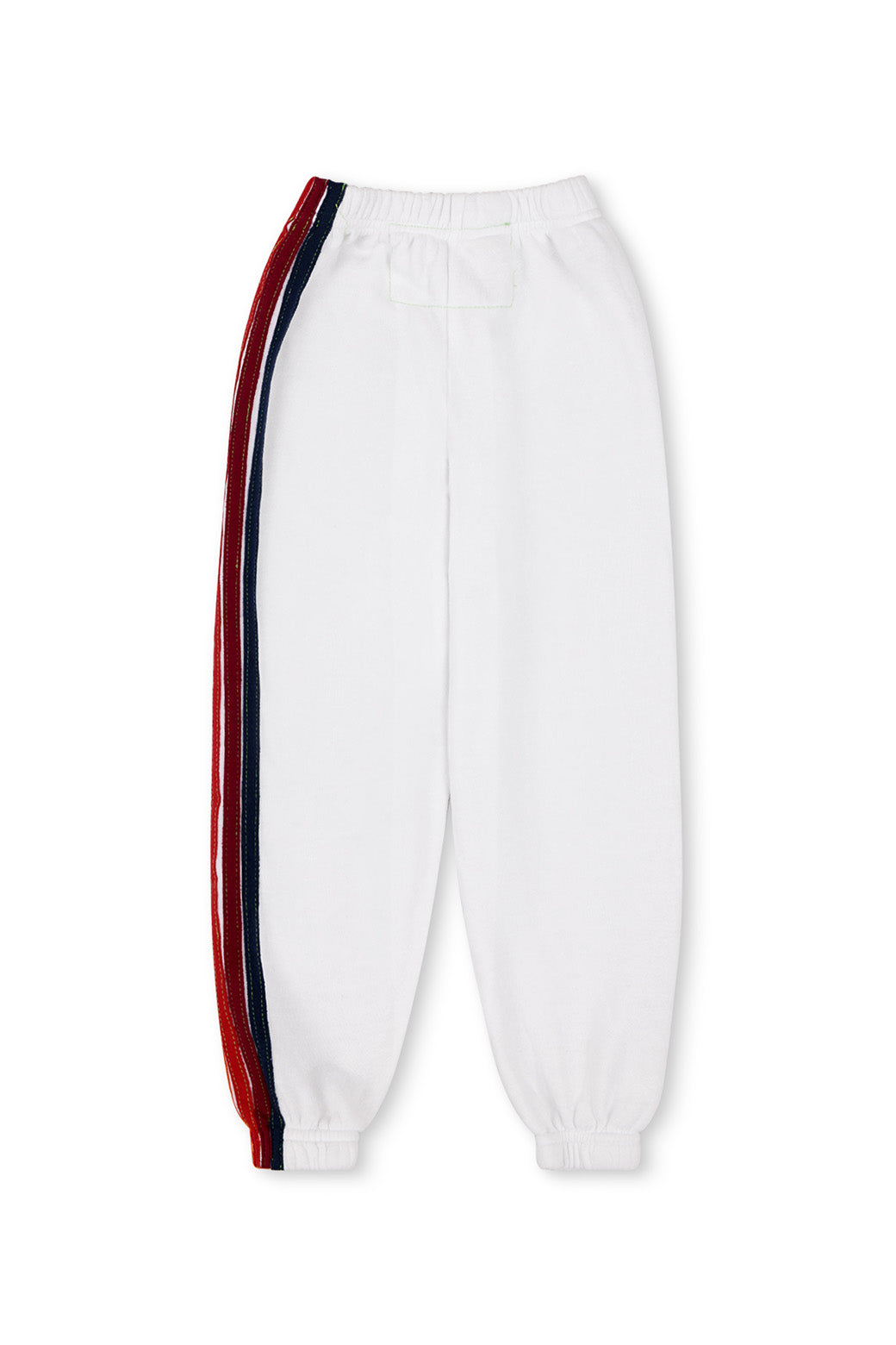 KID'S 5 STRIPE SWEATPANTS - WHITE
