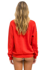 AVIATOR NATION SWEATSHIRT - RED