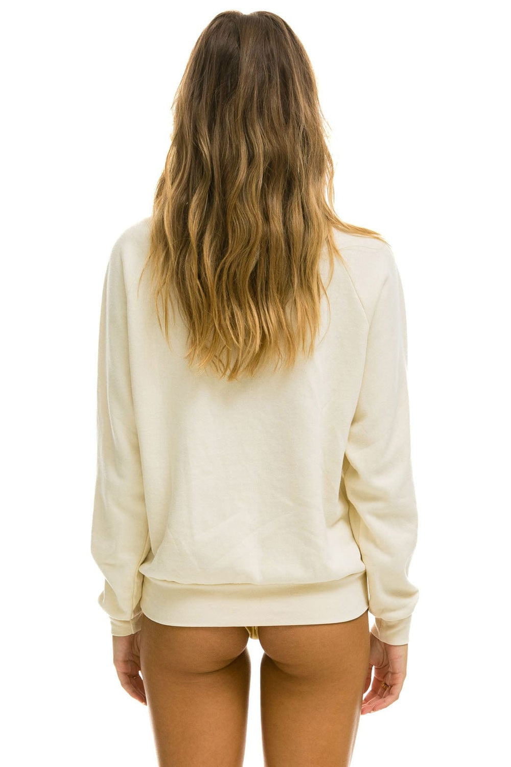 PRAY FOR SNOW SWEATSHIRT - VINTAGE WHITE