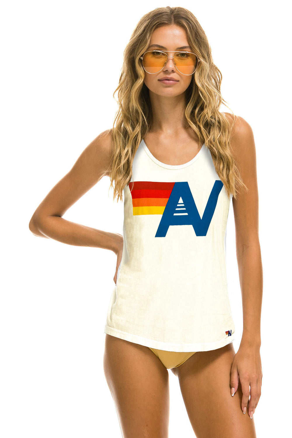 MEN'S LOGO TANK - VINTAGE WHITE