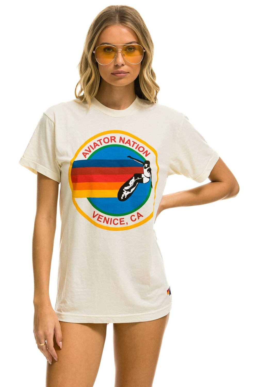 SIGNATURE TEE - VINTAGE WHITE